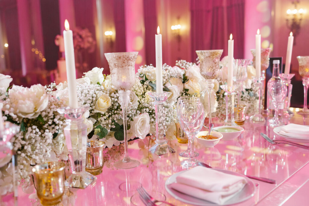 luxury wedding decor