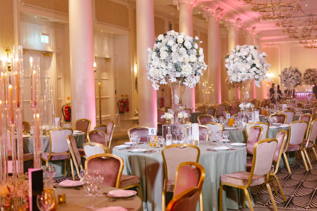 luxury wedding decor