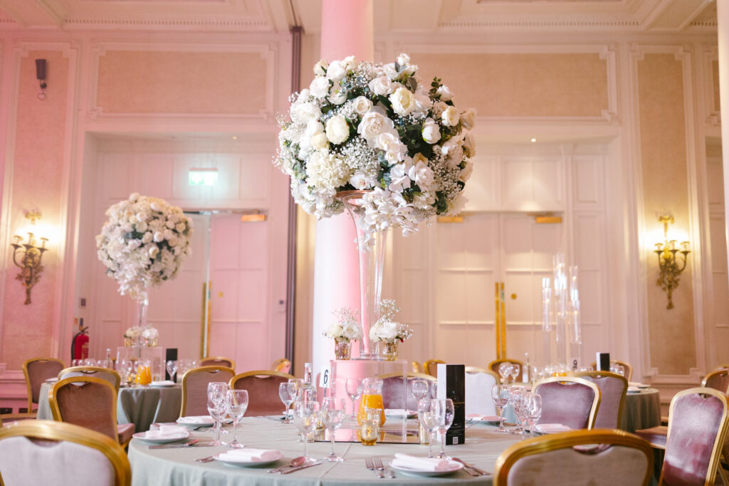 luxury wedding decor