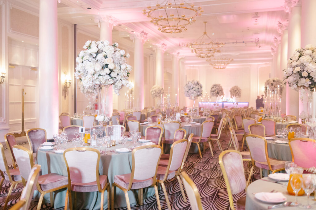 luxury wedding decor